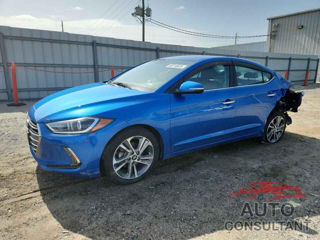 HYUNDAI ELANTRA 2017 - KMHD84LF1HU223651