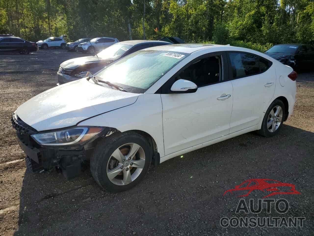 HYUNDAI ELANTRA 2017 - KMHD84LF5HU109555