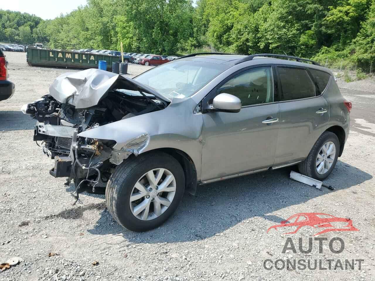 NISSAN MURANO 2011 - JN8AZ1MW4BW153712