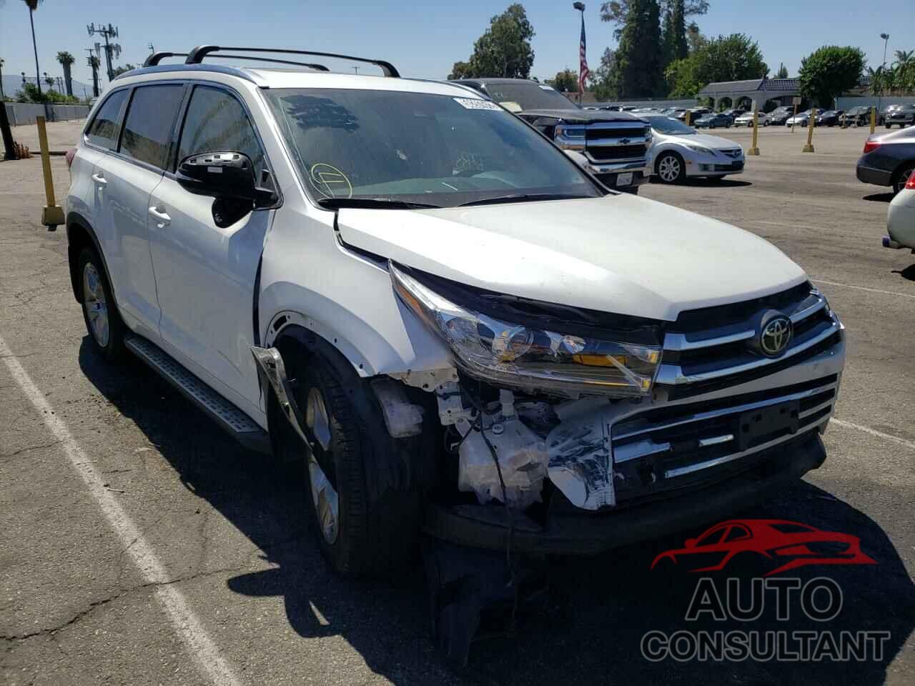 TOYOTA HIGHLANDER 2017 - 5TDDZRFHXHS450286