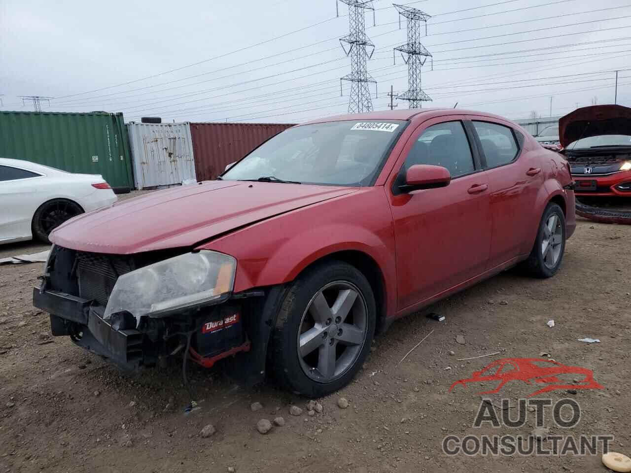 DODGE AVENGER 2013 - 1C3CDZCB8DN634107