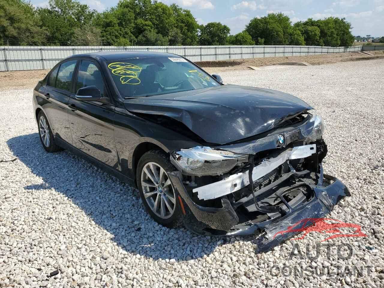 BMW 3 SERIES 2017 - WBA8E1G35HNU18026