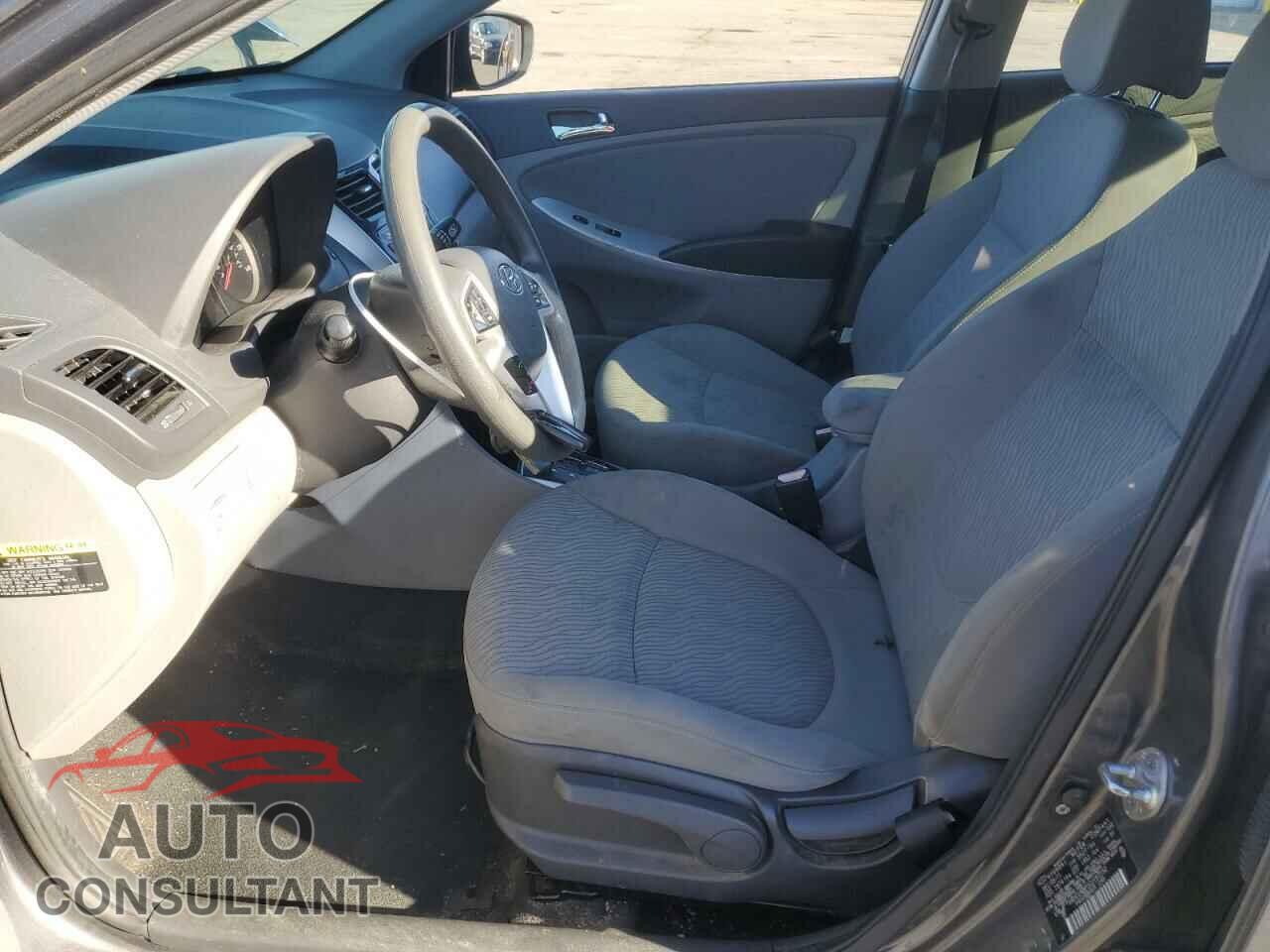 HYUNDAI ACCENT 2012 - KMHCU4AE0CU181192