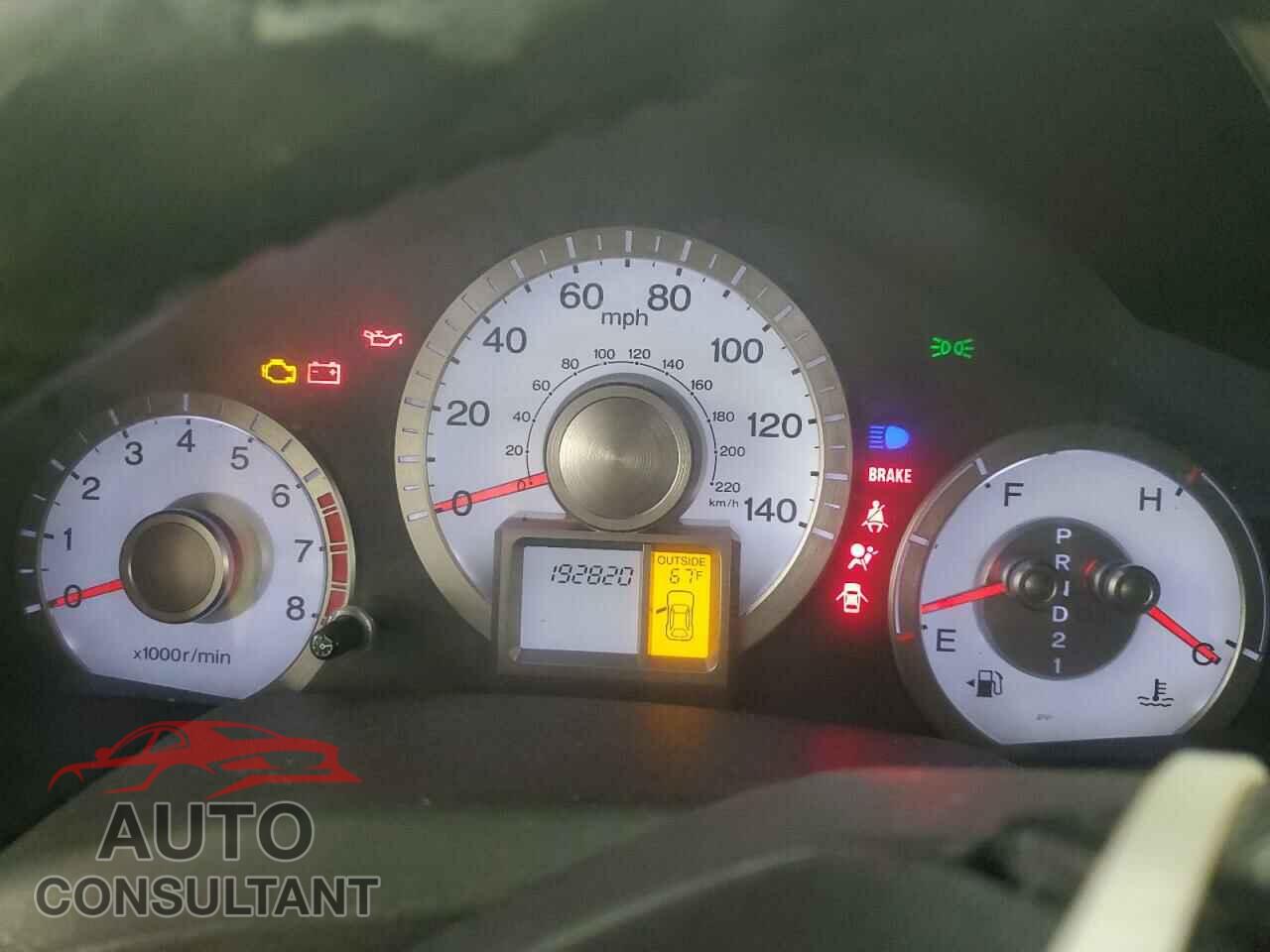 HONDA PILOT 2011 - 5FNYF4H62BB054499