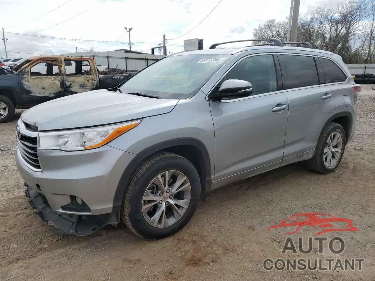 TOYOTA HIGHLANDER 2014 - 5TDKKRFH6ES029270