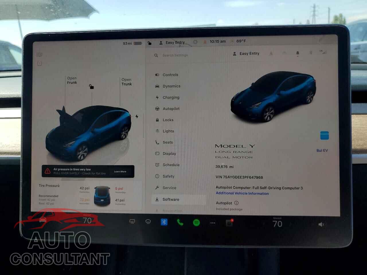 TESLA MODEL Y 2023 - 7SAYGDEE3PF647968