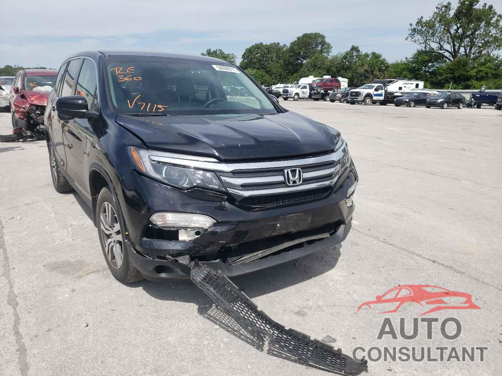 HONDA PILOT 2016 - 5FNYF6H39GB077058