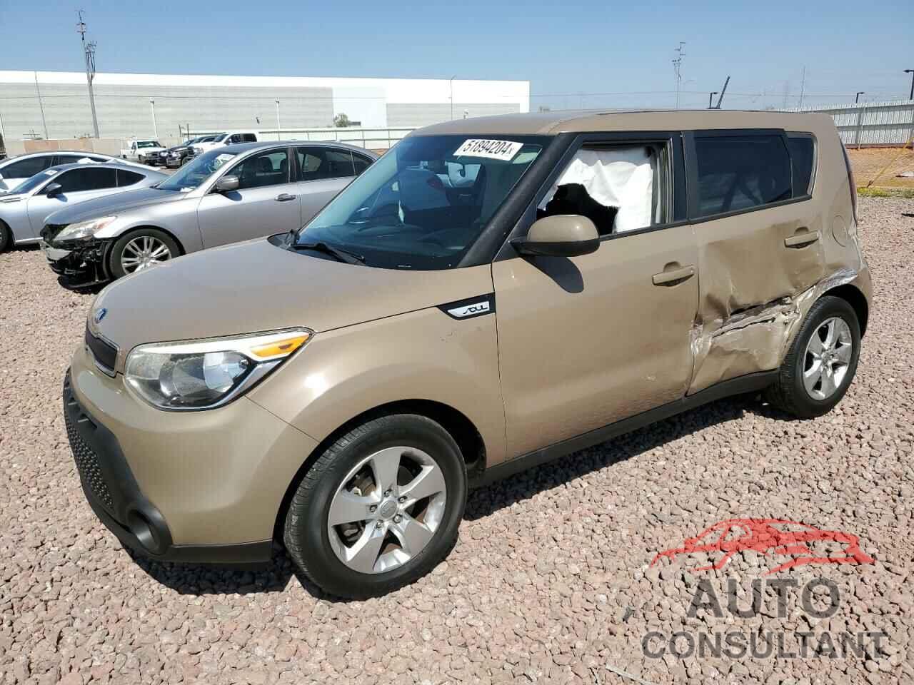 KIA SOUL 2016 - KNDJN2A20G7270719