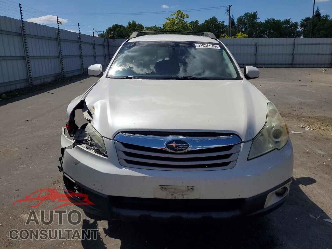 SUBARU OUTBACK 2011 - 4S4BRBCC0B3402372