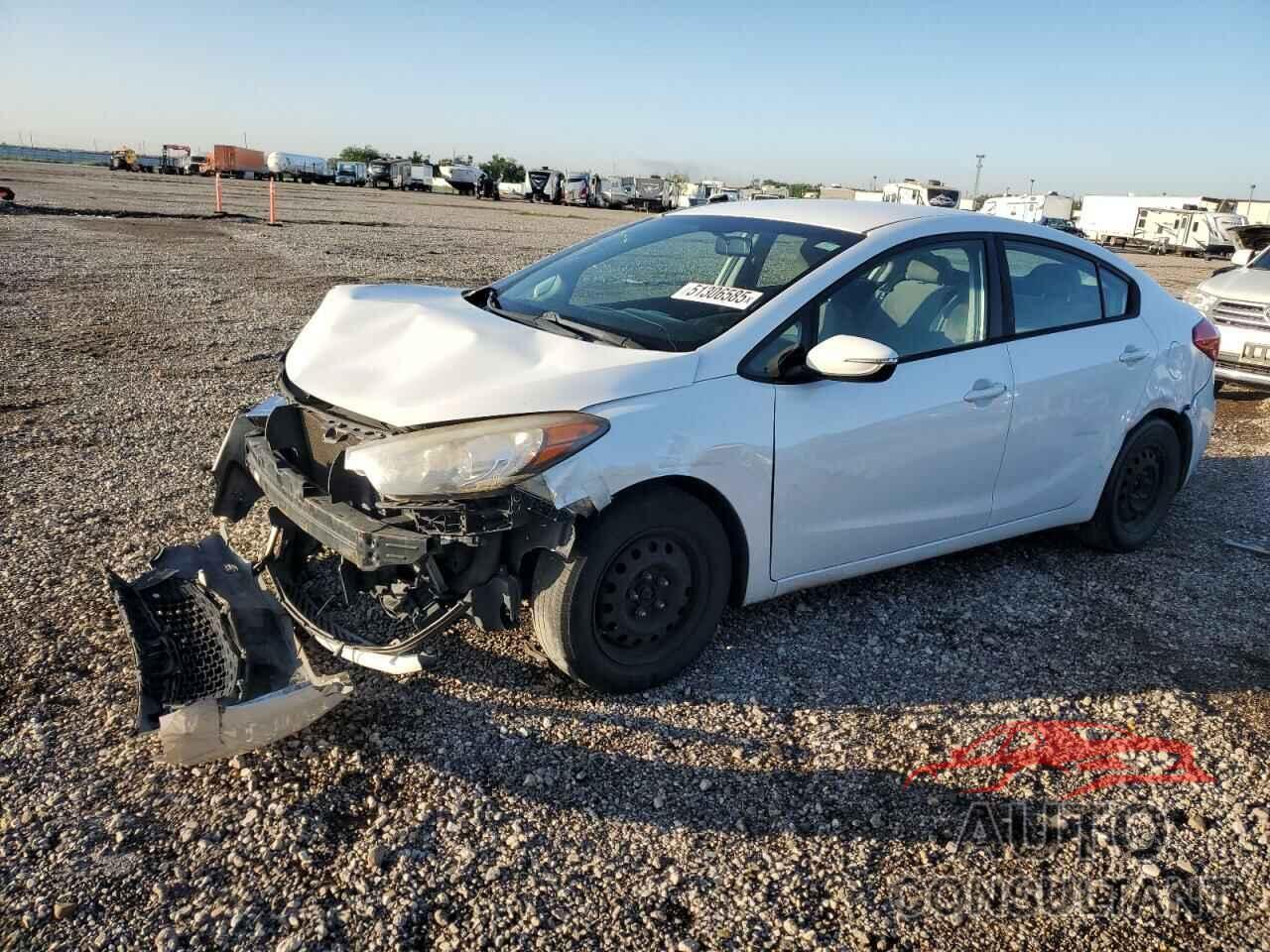 KIA FORTE 2016 - KNAFX4A68G5521719