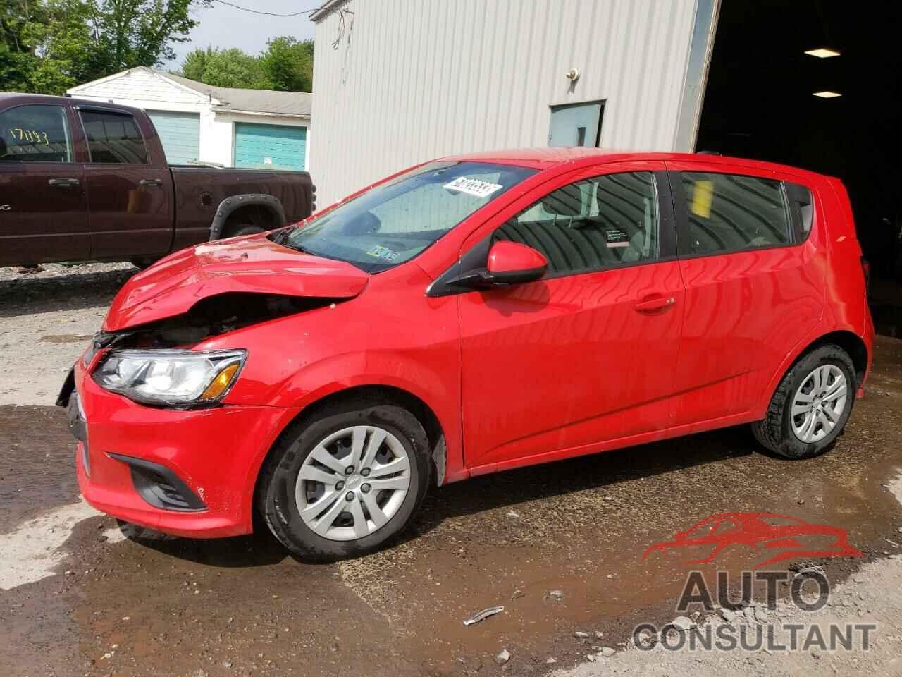 CHEVROLET SONIC 2020 - 1G1JG6SB9L4129457