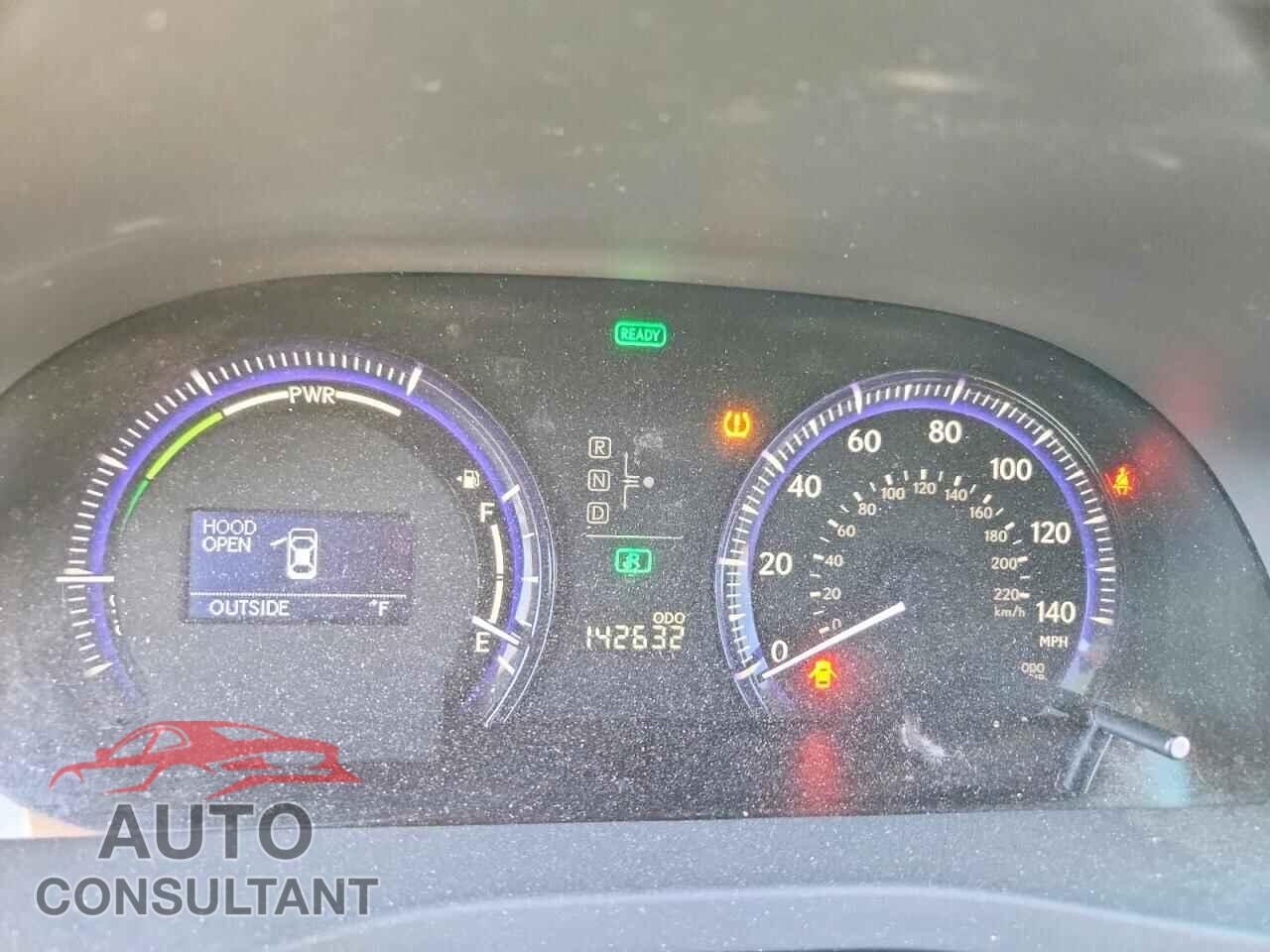 LEXUS HS 2012 - JTHBB1BA3C2049182