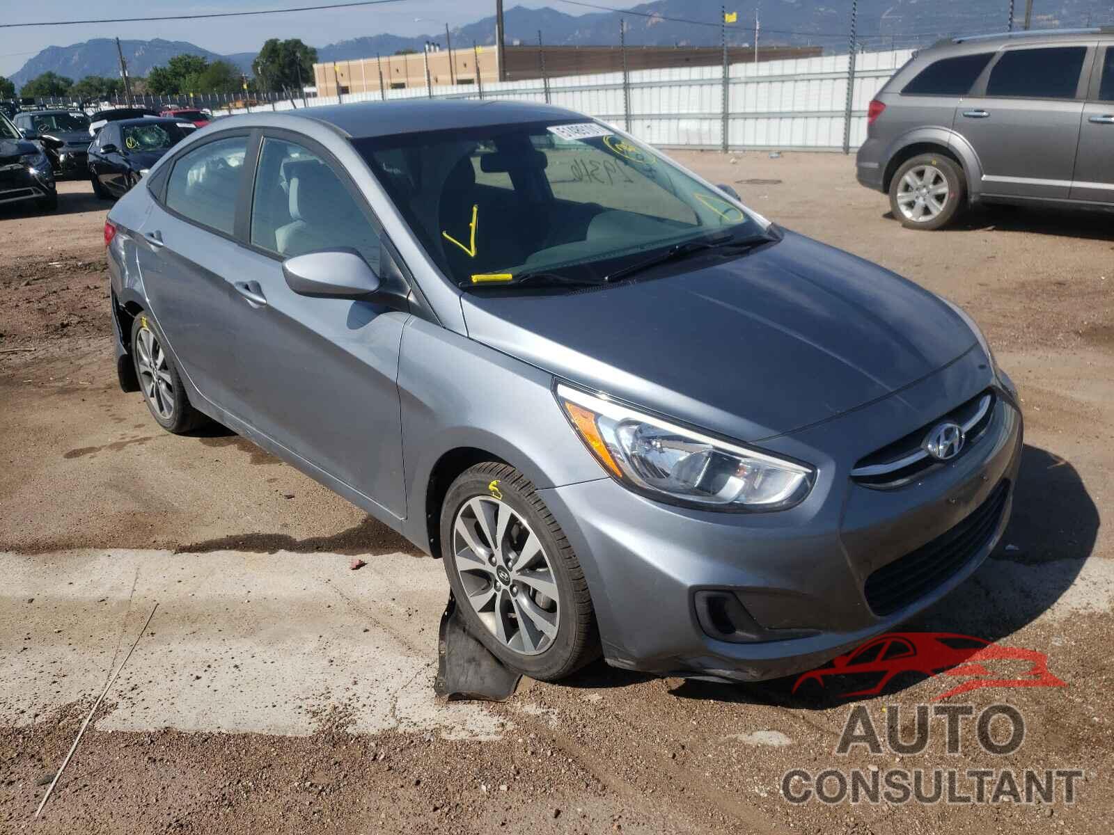HYUNDAI ACCENT 2017 - KMHCT4AE5HU357244