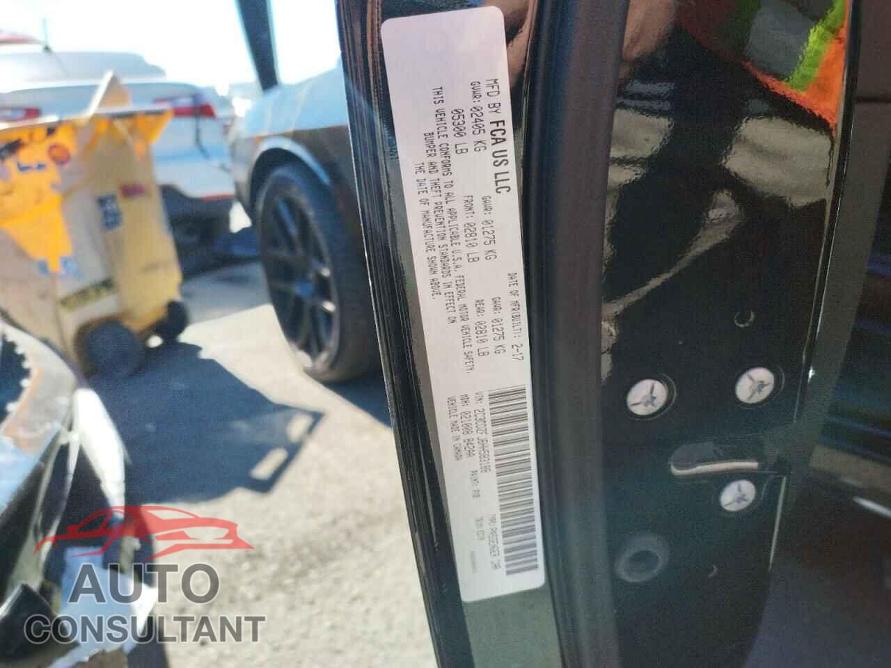 DODGE CHALLENGER 2017 - 2C3CDZFJ6HH583188