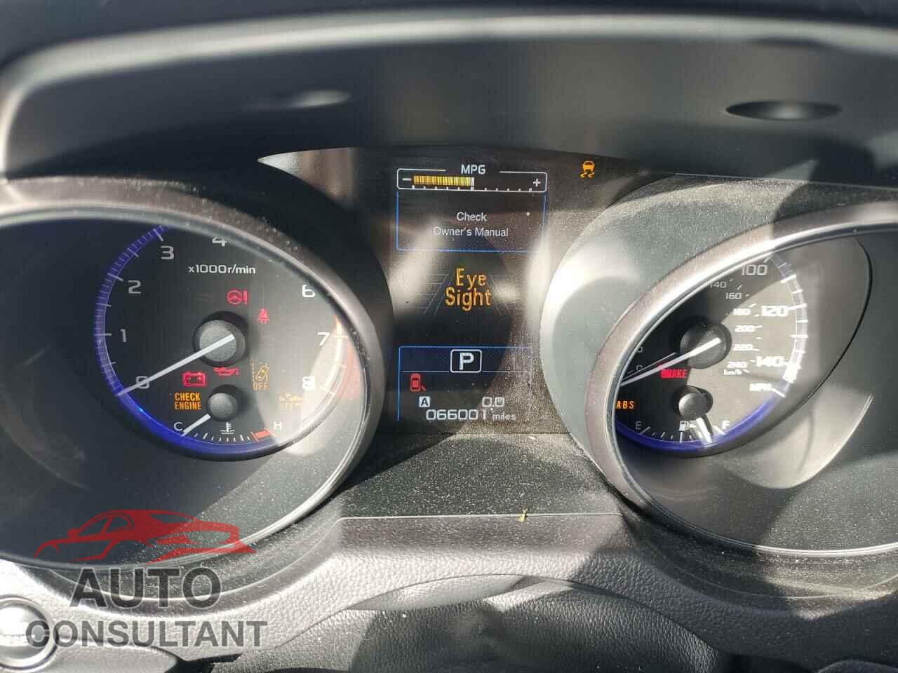 SUBARU OUTBACK 2017 - 4S4BSAFC6H3202244