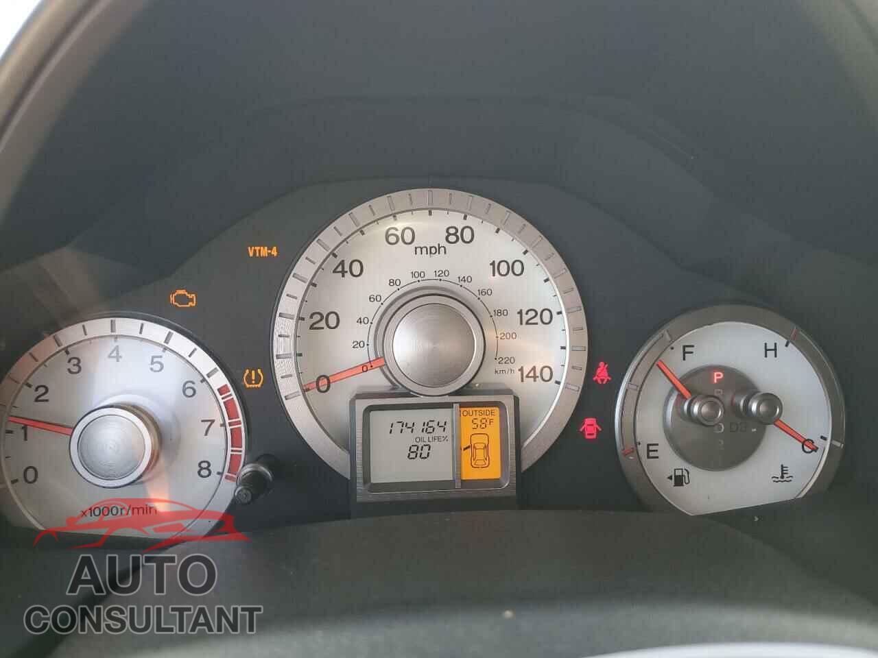 HONDA PILOT 2011 - 5FNYF4H56BB092423