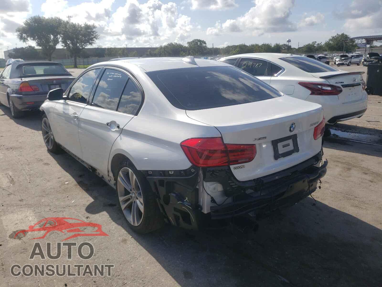 BMW 3 SERIES 2017 - WBA8D9G32HNU62003