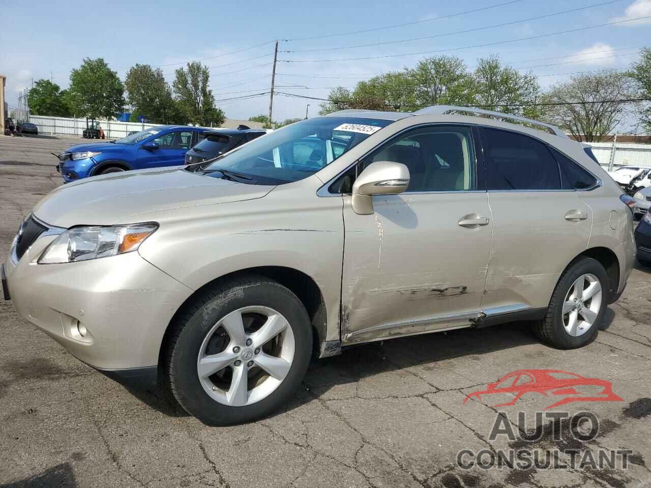 LEXUS RX350 2012 - 2T2BK1BA2CC140782
