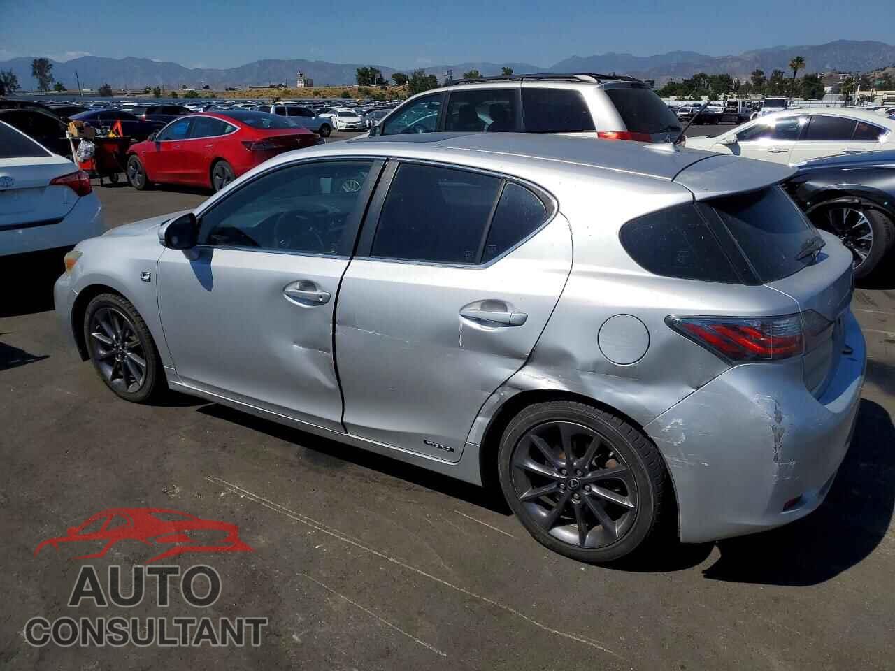 LEXUS CT 200 2012 - JTHKD5BH6C2104447