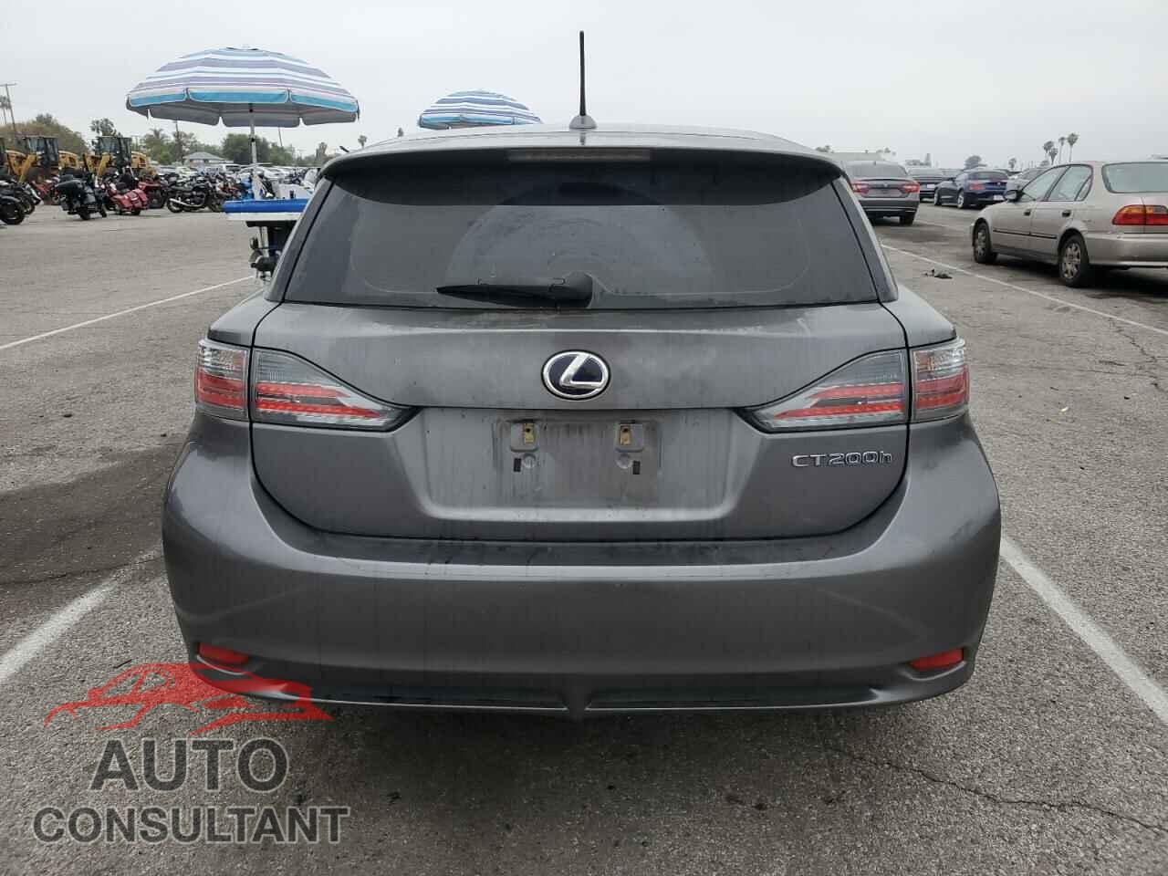 LEXUS CT 200 2012 - JTHKD5BH9C2098529