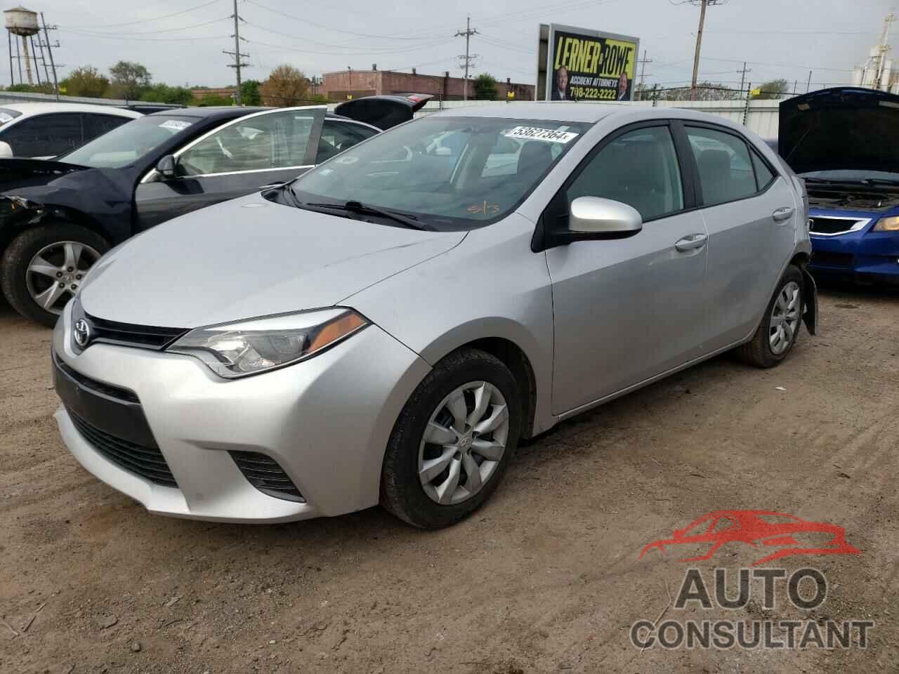TOYOTA COROLLA 2016 - 2T1BURHE4GC549699