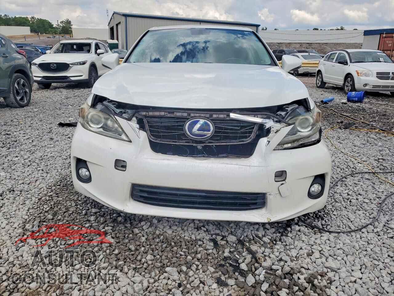 LEXUS CT 200 2012 - JTHKD5BH9C2108377