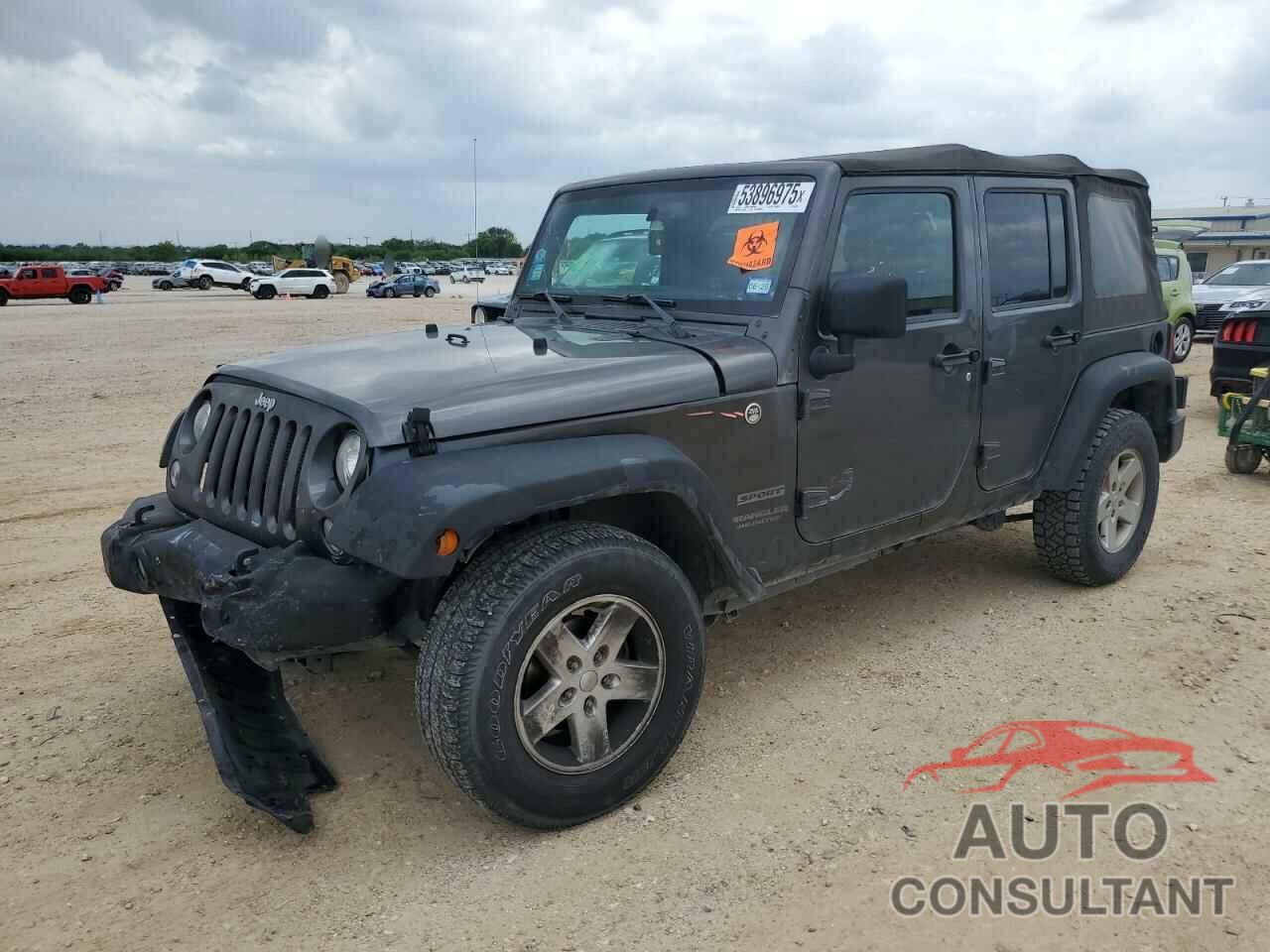 JEEP WRANGLER 2017 - 1C4BJWDG1HL645623