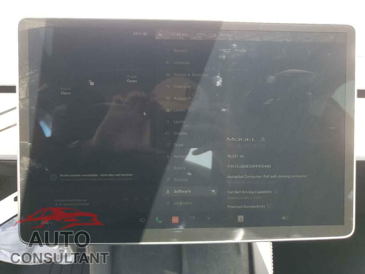 TESLA MODEL 3 2023 - 5YJ3E1EC0PF510495
