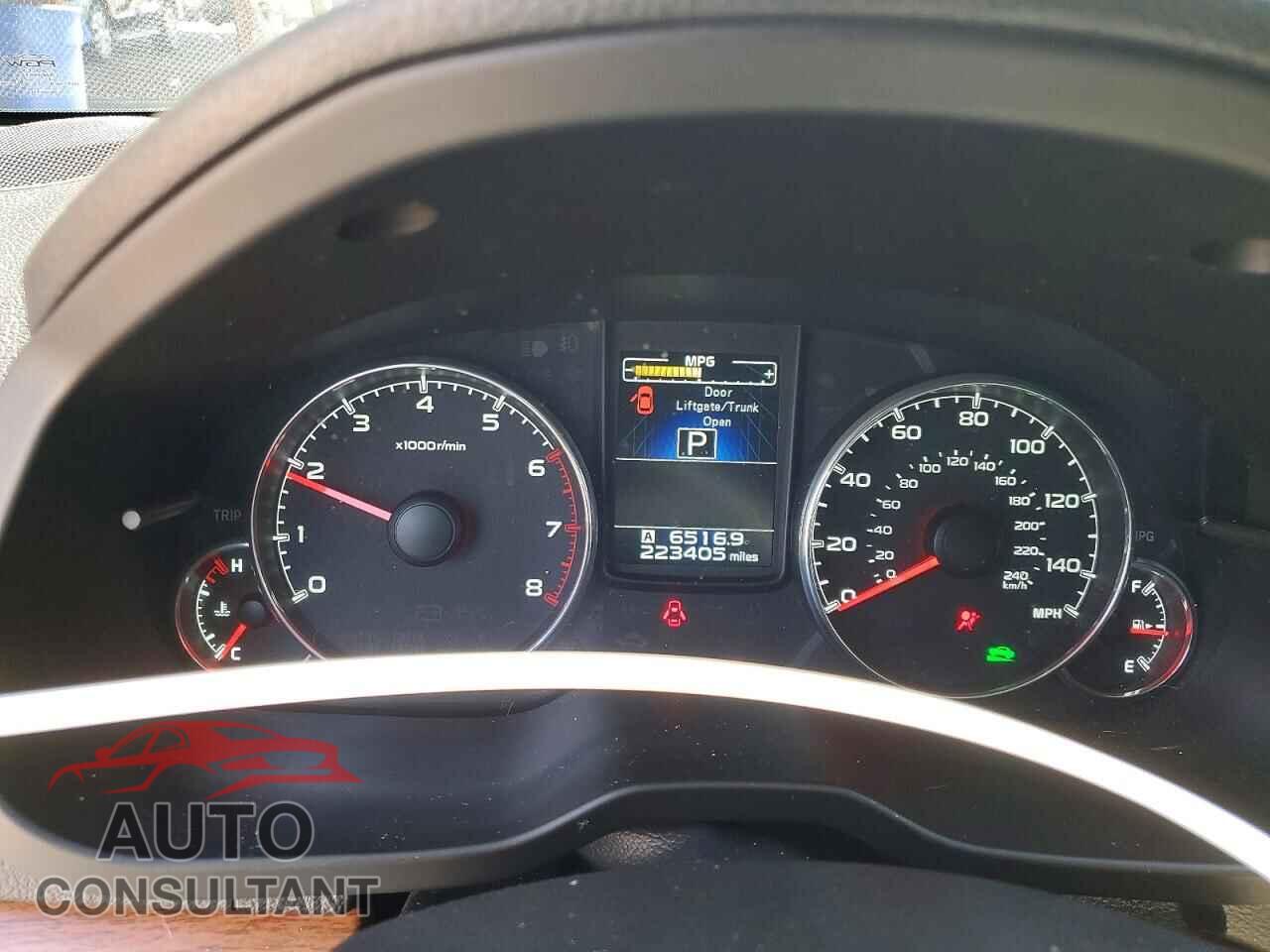 SUBARU OUTBACK 2014 - 4S4BRCLC5E3230317