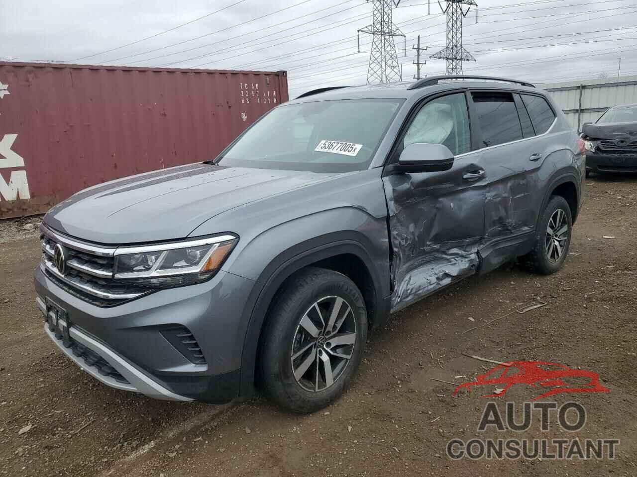 VOLKSWAGEN ATLAS 2021 - 1V2LP2CA6MC580253