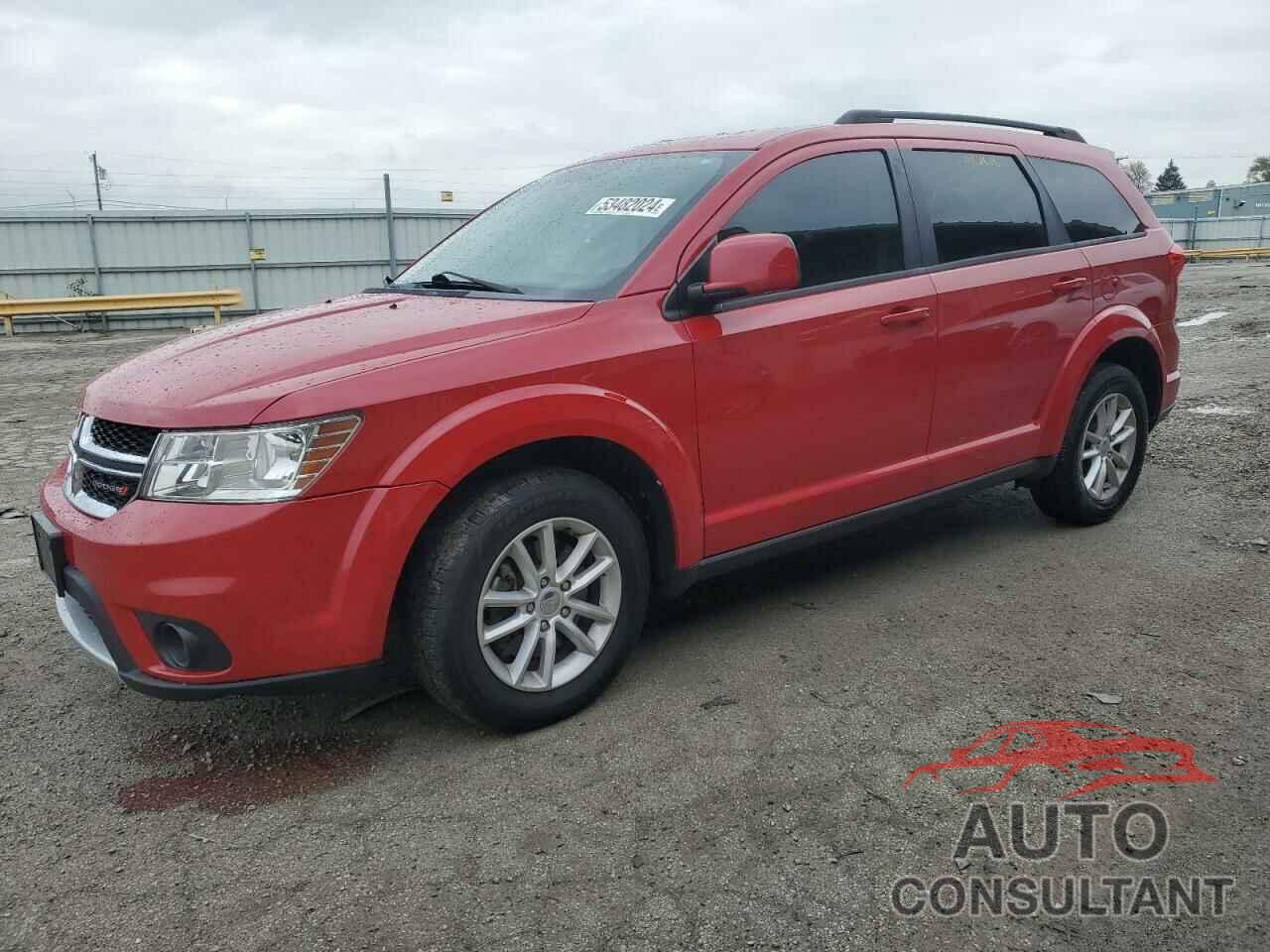 DODGE JOURNEY 2016 - 3C4PDDBG8GT204711