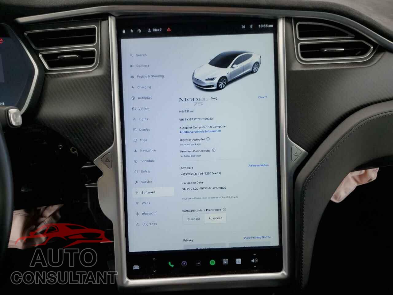 TESLA MODEL S 2016 - 5YJSA1E16GF159310