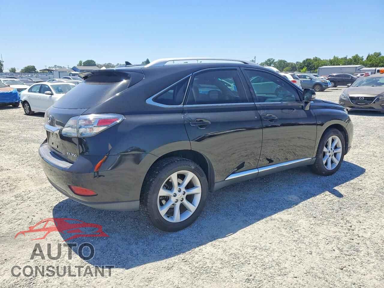 LEXUS RX350 2012 - 2T2ZK1BA6CC083159