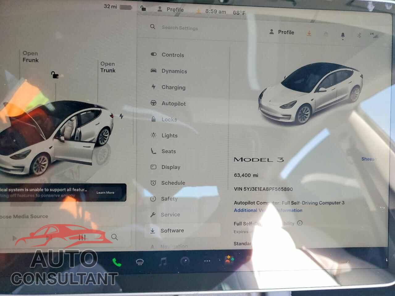 TESLA MODEL 3 2023 - 5YJ3E1EA8PF565890