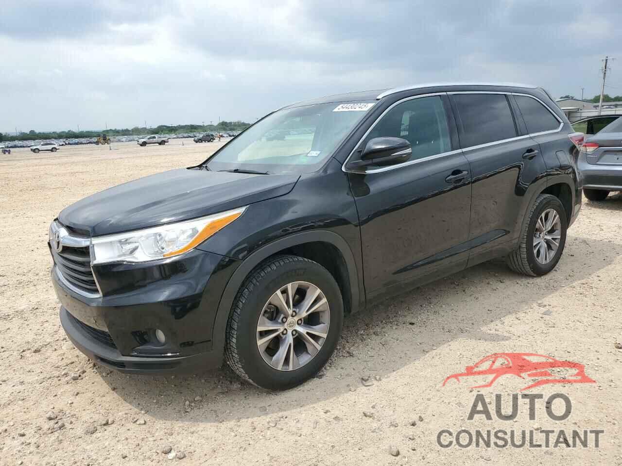 TOYOTA HIGHLANDER 2014 - 5TDKKRFH2ES022333