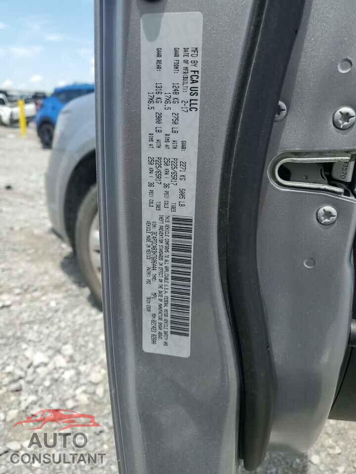 DODGE JOURNEY 2017 - 3C4PDCAB3HT606444