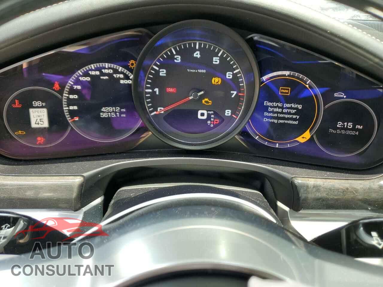 PORSCHE PANAMERA 2017 - WP0AB2A75HL122837