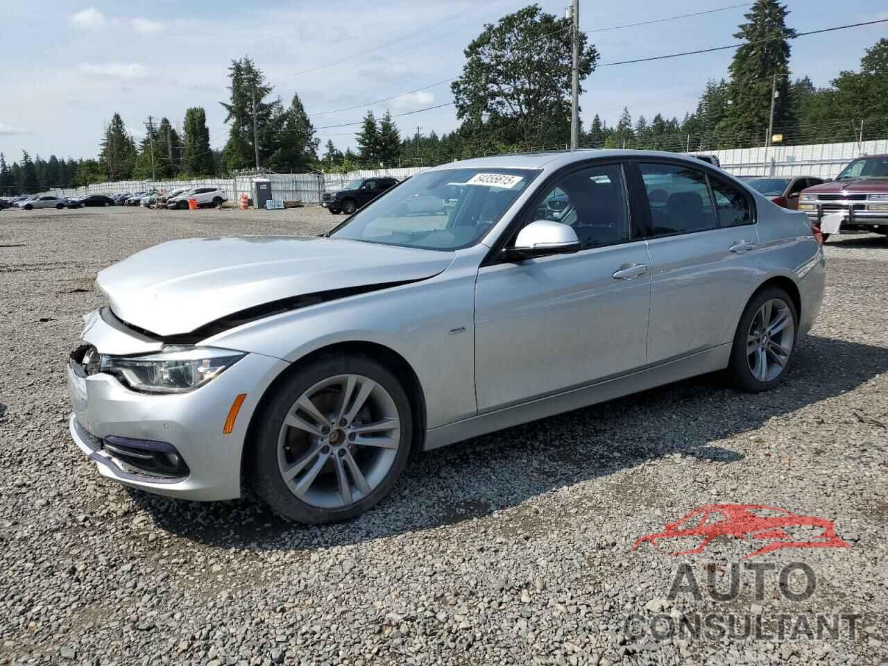 BMW 3 SERIES 2016 - WBA8F1C50GK438639