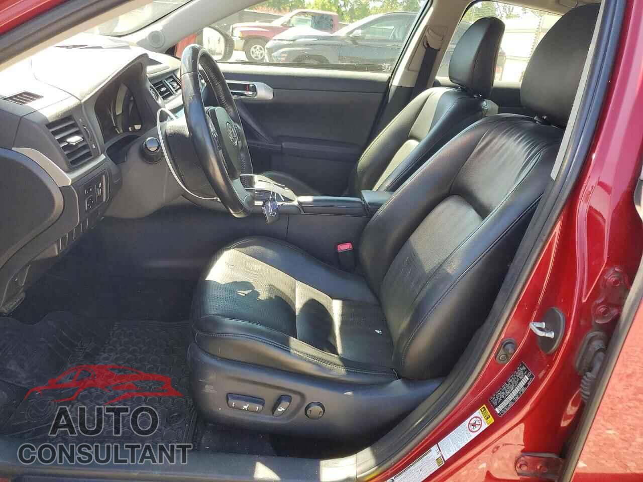 LEXUS CT 200 2013 - JTHKD5BH3D2125077