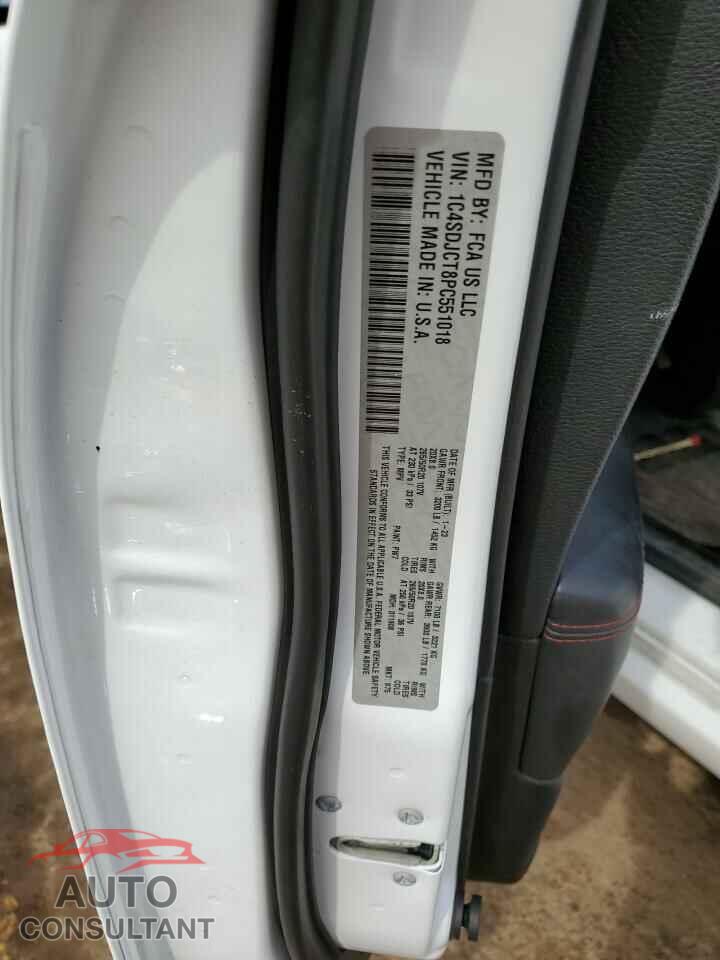 DODGE DURANGO 2023 - 1C4SDJCT8PC551018