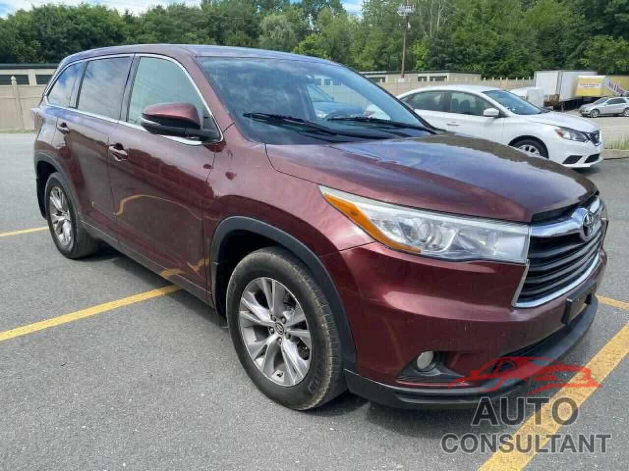 TOYOTA HIGHLANDER 2016 - 5TDBKRFH0GS261608