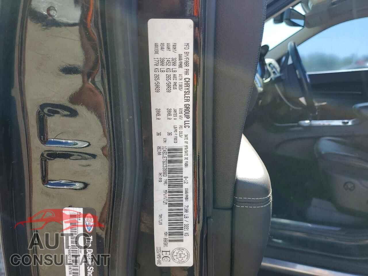 DODGE DURANGO 2013 - 1C4SDJET5DC539983