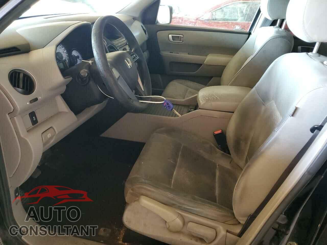 HONDA PILOT 2012 - 5FNYF3H28CB026683