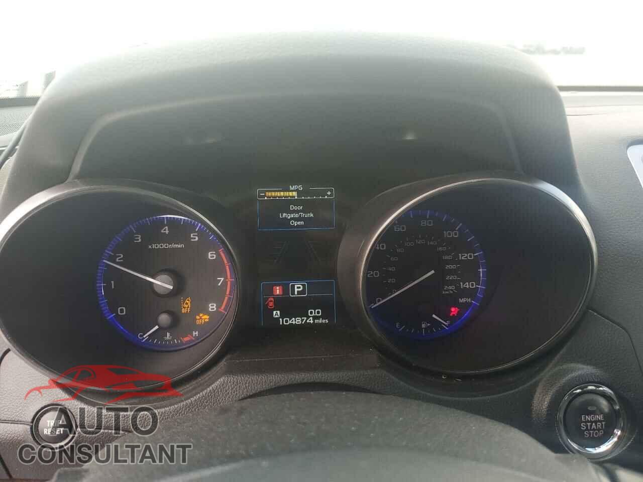 SUBARU OUTBACK 2015 - 4S4BSBNC4F3306879