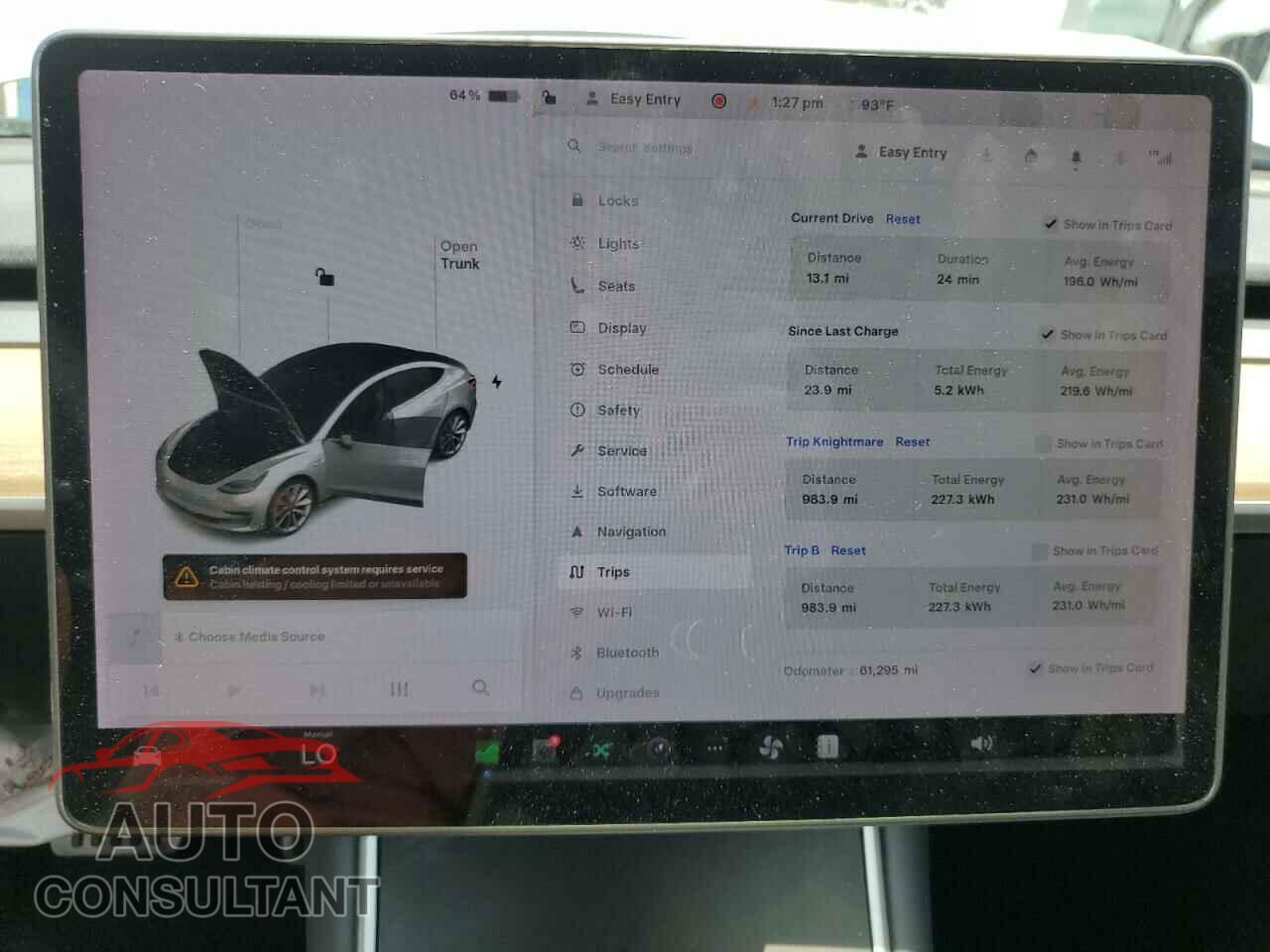 TESLA MODEL 3 2018 - 5YJ3E1EA9JF048556
