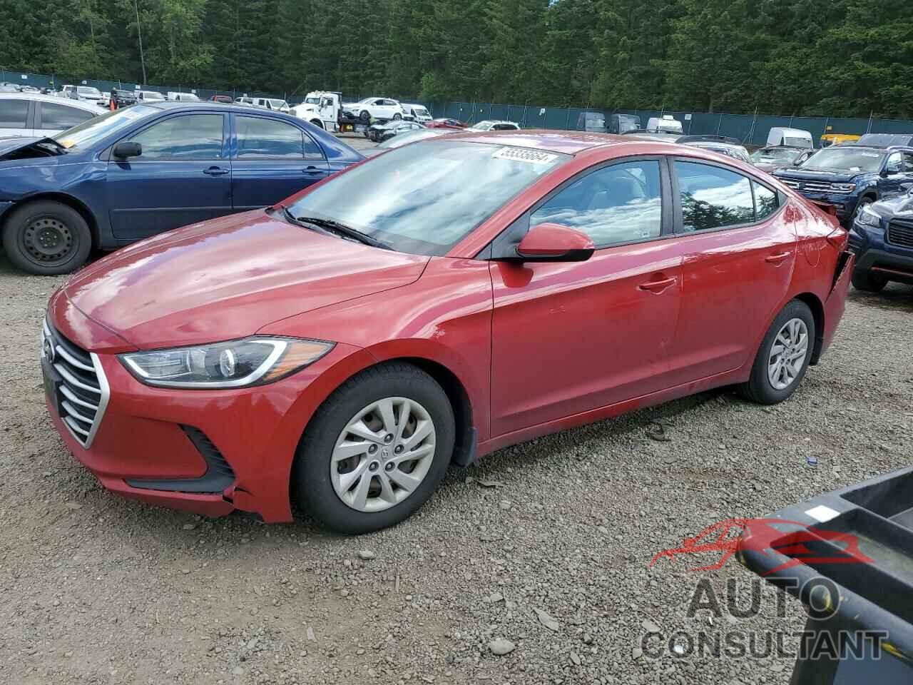 HYUNDAI ELANTRA 2018 - 5NPD74LF4JH263505