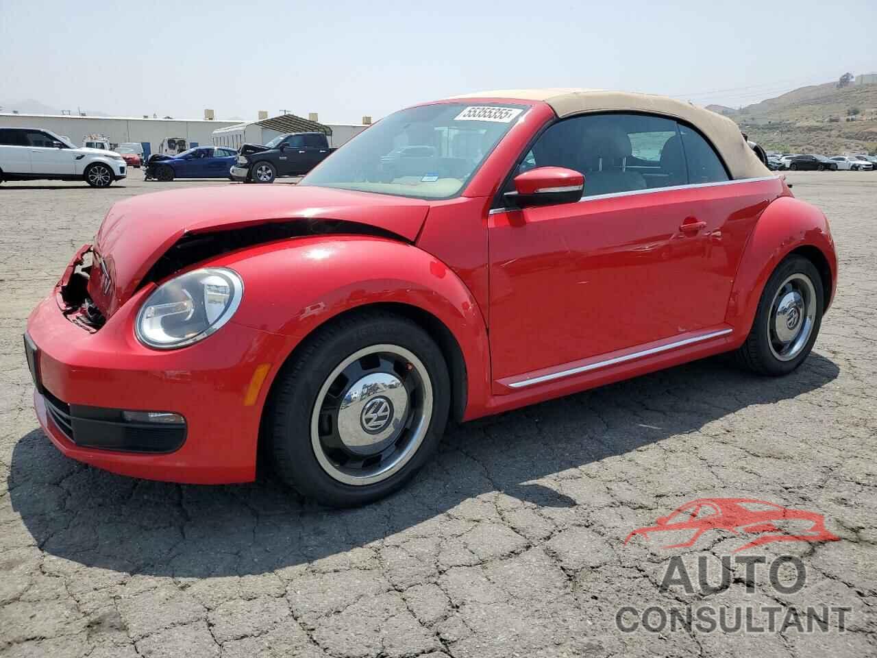 VOLKSWAGEN BEETLE 2013 - 3VW5P7AT1DM803807