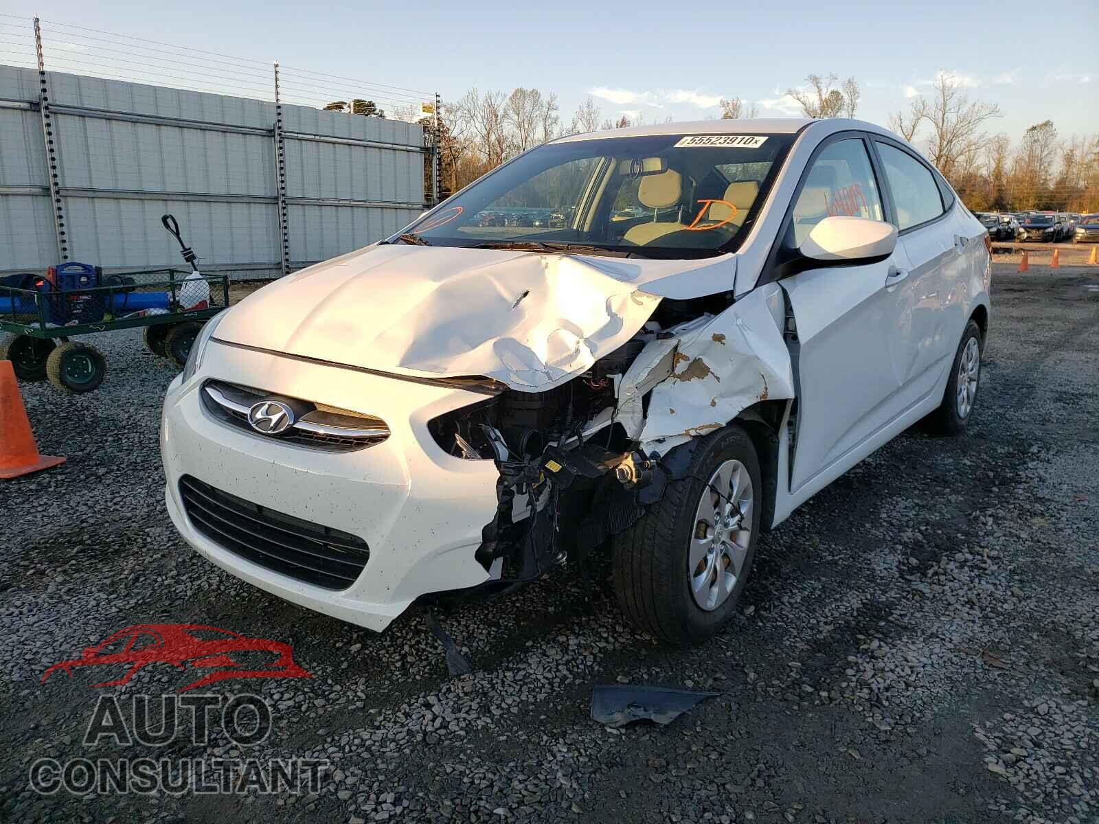 HYUNDAI ACCENT 2017 - KMHCT4AE5HU375985