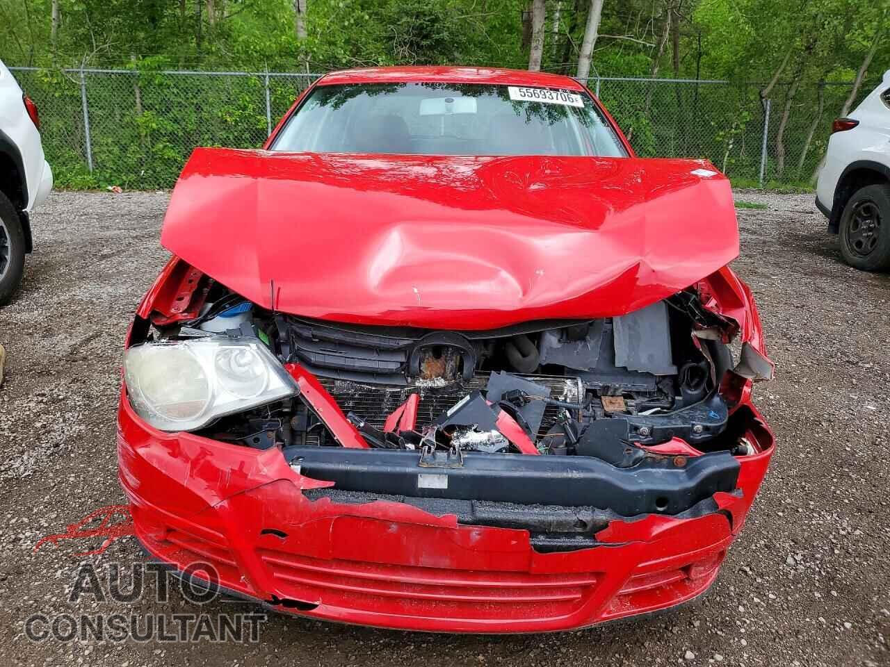 VOLKSWAGEN GOLF 2010 - 9BWEL4BE8A4003600