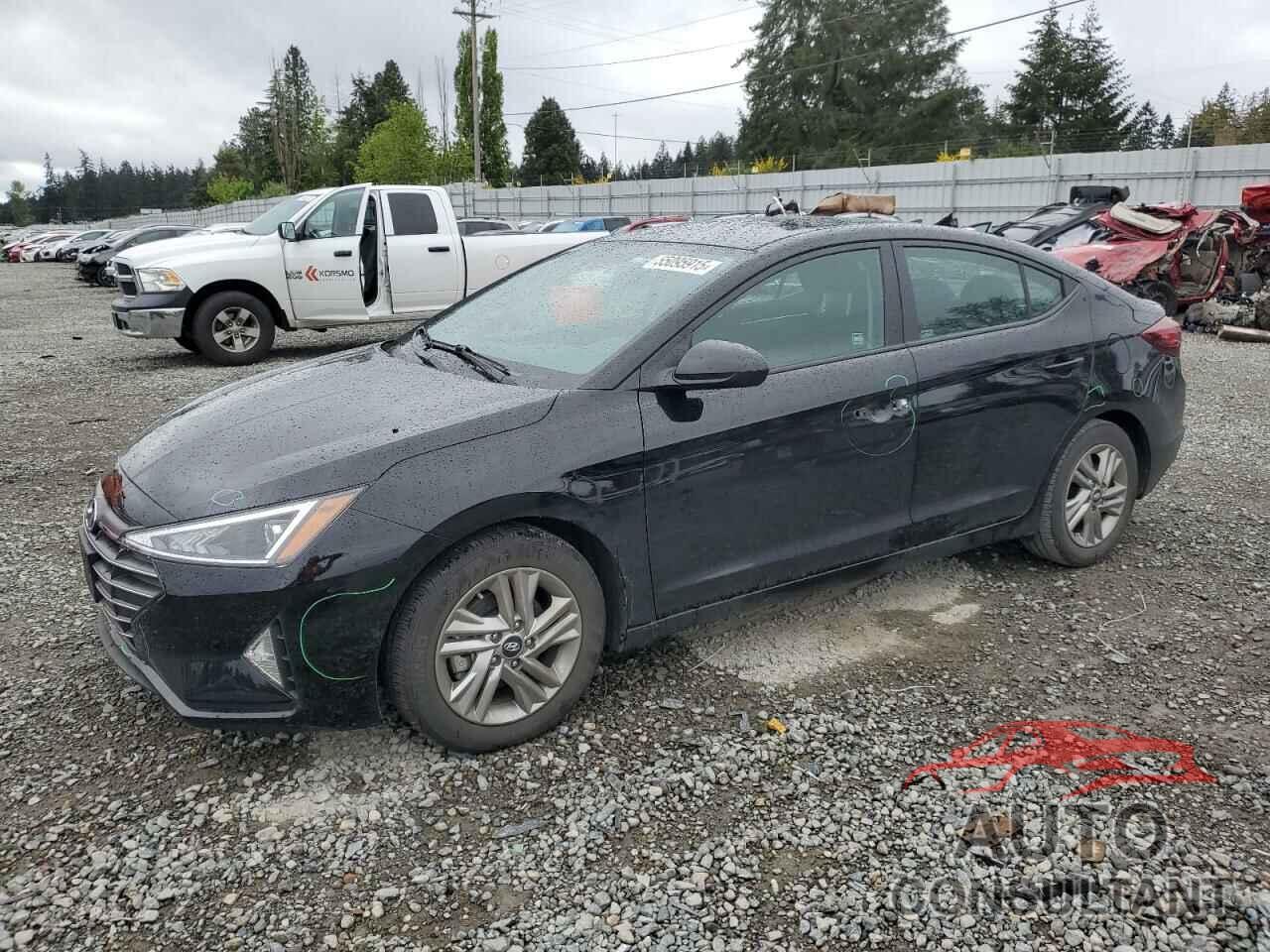 HYUNDAI ELANTRA 2020 - KMHD84LF5LU099375